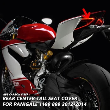 Для Ducati PANIGALE1199899 2012-2014 Аксессуары для крышки фары из углеродного волокна, комплект для мотоцикла, обтекатель ABS