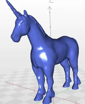 Полная 3D-модель unicorn_1 для ЧПУ в файле STL