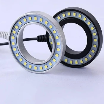26шт светодиодных регулируемых кольцевых ламп с USB-источником подсветки Для микроскопа Trinocular Binocular Microscopio