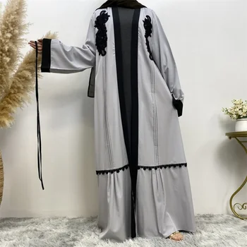 2023 Мусульманская Абая Женский Кафтан Химар Джилбаб Молитвенный Халат Ид Мубарак Молитвенная Одежда Женщины Ислам Абаи Дубай Роскошная Мода

