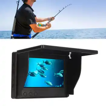 4,3-дюймовый эхолот с IPS-экраном, ЖК-визуальный детектор рыбы, эхолот для рыбалки с камерой IP67, глубокий водонепроницаемый