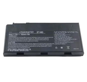 Новый аккумулятор для ноутбука BTY-M6D для MSI GT60 GT70 GX780R GX680 GX660 GT780 MS-1763 7800mAh 87Wh