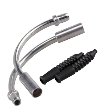 Тормозная лапша для горного велосипеда Аксессуары для велосипедов для направляющей трубы V-образного тормоза, изгиба кабеля, трубы из алюминиевого сплава