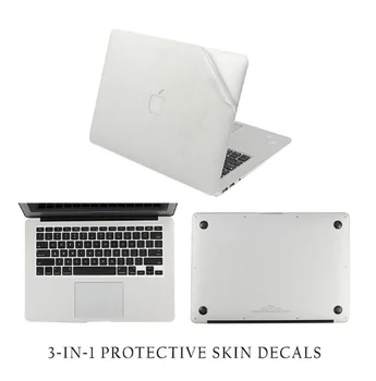 Прозрачная Виниловая Наклейка Защитная Передняя Наклейка Для Ноутбука Нижняя Защитная Крышка Защитная Наклейка Для Apple Macbook Air 16 13 