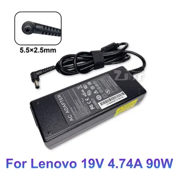 19 В 4.74A 90 Вт 5,5*2,5 мм Ноутбук Адаптер Питания Зарядное Устройство Для Lenovo G530 G550 U350 U450 U450p Y550 B450 B460 B470 F21 F31 F41