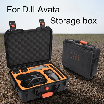 Подходит для DJI Avata Drone Коробка для хранения Упаковка Подходит для DJI Avata Аксессуары для очков Защита взрывозащищенная коробка