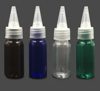 10 шт., ПЭТ 15 мл, высококачественная пластиковая бутылка с острым горлышком, разделенная зарядка косметического флакона, Упаковка крема для глаз Essence