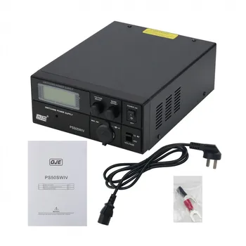 QIUJING 4-го поколения PS50SWIV 13,8 В 50 А на базе автомобиля коротковолновое радио постоянного тока коммутационный источник питания