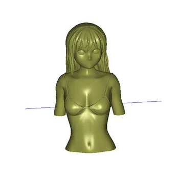 3D модель 3D твердотельная модель скульптуры для станка с ЧПУ в формате STL красота/красивая обнаженная девушка
