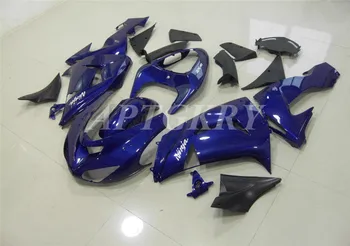 Новый комплект мотоциклетных обтекателей из АБС-пластика, пригодный для kawasaki Ninja ZX10R 2006 2007 06 07 10R ZX-10R Custom Blue