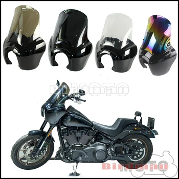Для Harley Softail Low Rider S 114 117 FXLRS 2020-2022 Обтекатель Фары Мотоцикла в стиле Thug 15 дюймов Ветрозащитная Маска Фары