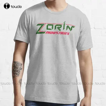 Max Zorin Ind. (Вариант) Трендовая футболка на заказ Aldult Teen, унисекс, футболки с цифровой печатью, Забавная художественная уличная одежда, мультяшная футболка
