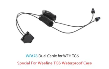 Оптоволоконный кабель для подводного плавания с аквалангом для водонепроницаемого корпуса Weefine TG6