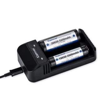 KeepPower C2 32650/21700/26650/18650/18500 Литий-ионный аккумулятор USB Зарядное устройство