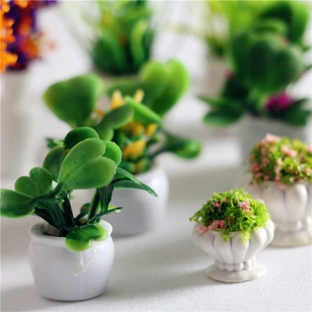 Набор мини-цветочных горшков DIY Ювелирные Аксессуары для украшения готового ландшафта в цветочных горшках, игрушек для дома, мелких украшений