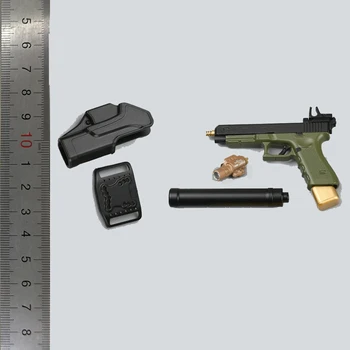 Продается 1/6 EASY & SIMPLE ES 06031 Мини-Игрушки Doom's Day Модель F G34 Модель Пистолетной Кобуры ПВХ Материал Для 12-дюймовой Фигурки
