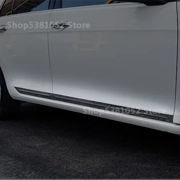 Для Volkswagen VW Golf MK7 2013-2019 Защитная полоса для бокового бампера двери автомобиля, отделка кузова, декоративные наклейки на дверную панель