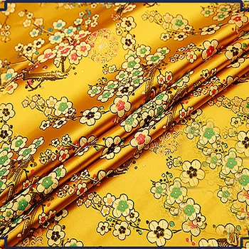 Высококачественная дамасская парча Жаккардовая ткань Обивка костюмов Мебель шторы Материал одежды на полметра
