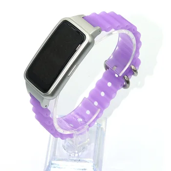 Силиконовый Ремешок TPU Желеобразного Цвета С Флуоресцентным Светом Для Huawei Honor Band 6 7 Brcelet С Корпусом Smart Watch Наручные Часы Ремень