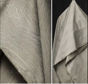 Рисунок дерева годовое кольцо абрикос ретро жаккардовая текстура ткань креативная дизайнерская ткань для одежды