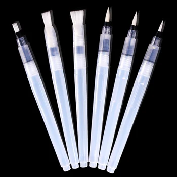 Акварельная кисть, Ручки для рисования акварельными красками, Акварельная ручка для водорастворимых цветных карандашей, акварельные маркеры на водной основе Fe