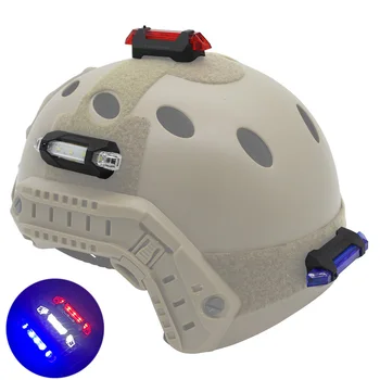 Сигнальный фонарь для тактического рюкзака Шлема Охотничья Спасательная лампа USB Перезаряжаемая Сигнальная лампа для езды на велосипеде