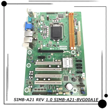 SIMB-A21 REV .10 SIMB-A21-8VG00A1E Для материнской платы промышленного управления Advantech H61 Поддерживает I3/I5/I7 100% Протестировано Быстрая доставка