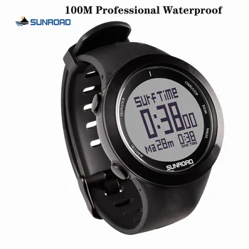 SUNROAD FR730 Профессиональные Цифровые часы для дайвинга без подводного плавания для подводных видов спорта с большим экраном, водонепроницаемость 10AMT