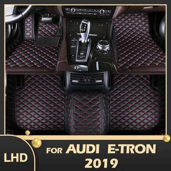 Автомобильные коврики для Audi e-tron 2019, Автомобильные накладки для ног, автомобильные Ковровые покрытия, Аксессуары для интерьера