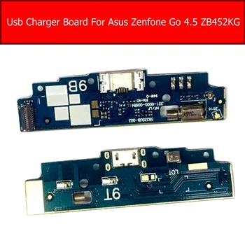 Подлинный USB-Разъем Для Зарядки Док-станции ASUS Zenfone GO 4.5 ZB452CG ZB452KG X014D Замена Гибкого Ленточного Кабеля USB-Зарядного Устройства