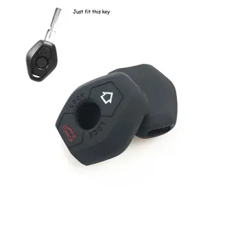 Силиконовые автомобильные аксессуары Key Protector Чехол-Цепочка Для Ключей BMW X3 X5 Z3 Z4 3 5 7 Серии E38 E39 E46 E83 M5 325i