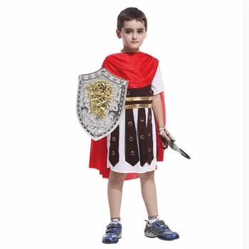 Косплей короля принца 1 июня, день защиты детей, товары для рождественской вечеринки, римское платье-солдат