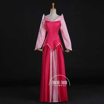 Высококачественный костюм принцессы Авроры для косплея в новейшем стиле для взрослых женщин, вечернее платье Может быть изготовлено на заказ