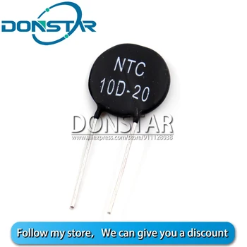 10ШТ Терморезистор NTC 10D-20 10D20 NTC10D-20 DIP-2 Новый