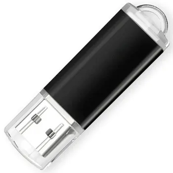 Супер Мини Металлический USB Флэш-Накопитель 64 ГБ Портативный Черный Флеш-Накопитель 2.0 Memory Stick 4G 8G 16G 32 ГБ USB Флэш-Диск Лучший Подарок